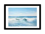 Calm Ocean Canvas Painting Print