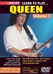 Lick Library LEARN TO PLAY Brian May's QUEEN Volume 2 Guitar Lessons Video 2-DVD