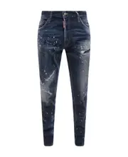 Dsquared2 Twimphony Paint Splatter Effect Jeans IT50,IT56,IT54,IT58,IT46 Black