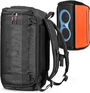 [NUHFUFA] Speaker Case for JBL PARTYBOX 120, Black, Custom