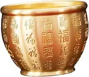 STARTIST Treasure Bowl Feng Shui Decor Sturdy Cornucopia Bowl Table Centerpiece for Office Restaurant Desk