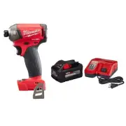 Milwaukee SURGE Impact Driver 1/4" 18V Li-Ion Brushless w/ 8.0 Ah Starter Kit