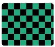 Tanjiro Pattern - Square Mouse Pad
