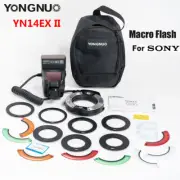 YONGNUO YN14EX II YN14EXII TTL Macro Ring Lite Camera Flash Speedlite for Sony
