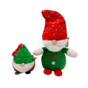 New Ty Beanie Boos 6" GNOLAN & TURVEY the Gnomes Christmas Plush & Mini Clip-On