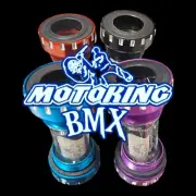 MOTOKING BMX 24MM EXTERNAL EURO BOTTOM BRACKET 68MM/73MM LIGHT BLUE