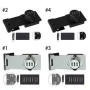 Refrigerator Drawer Locks Anti-theft Lock Mechanical Password Rotary Hasp Locks