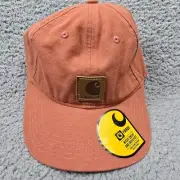 Carhartt Hat Cap Mens Snap Back Orange Brown Outdoors Streetwear Work Patch NWT