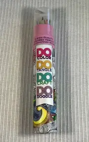 Fox Chapel Publishing 12 High Quality Colored Pencils With Sharpener NIB