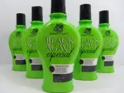 6 PACK BLACK AGAVE ESPECIAL 200X BLACK BRONZER 7.5 OZ BROWN SUGAR TANNING LOTION