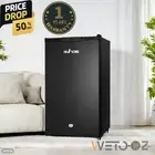 95L Portable Fridge Freezer Bar Upright Camping Caravan 50W 12V/24V/240V Black