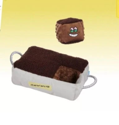 Bark Box 2 pc. " Cosmutt Brownies " XL Dog Toy 420 Brownies in Pan