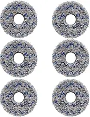 6PCS Vacuum Mop Replacement Pads for ECOVACS DEEBOT X1 Omni TURBO X1 X1 Plus T10 Robot Vacuum