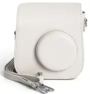 FUJI Mini 7+ Case Bag Leather Strap Cover For Fujifilm Instax Mini 7 Plus Camera