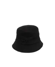 Isabel Marant Logo Embroidered Bucket Hat 57,58,59 Black
