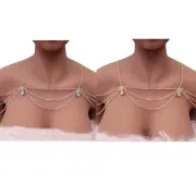Shoulder Tassel Jewelry Shoulder Chain Clavicle Chain Shoulder Chain Necklace