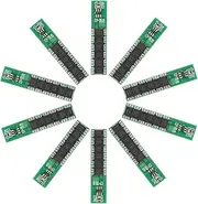 ACEIRMC 1S 3.7V 10A 6MOS 18650 Charger PCB BMS Protection Board for 18650 Li-ion Lithium LiPo Battery Cell (10pcs)