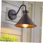 Gooseneck Outdoor Wall Sconce 1-Light E26 Socket Farmhouse Wall Mount Porch &