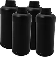 HOLIDYOYO 4Pcs Lab Chemical Sample Sealing Bottles Empty Containers for Laboratory and Home Use Leak Design Versatile Storage