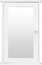 Bathroom Cabinet,Single Door Bathroom Wall Shelf Indoor White Bathroom Cabinet (D (13.4 x 5.9 x 20.9))