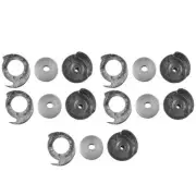 5 Sets Shoe Mending Machine Shuttle Bobbins and Bobbin Cases for Shoe Sewing ...