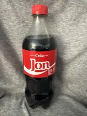 Share a Coke with Jon 2025 Personalized Gift Coca~Cola Bottle 20oz