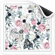 Deyimmei Mahjong Mat for Table - Non-Slip Mahjong Table Cover with Storage Pockets, Perfect Mahjong Accessories & Gifts for Women, Men, and Mahjong Enthusiasts (Rose Whispers)