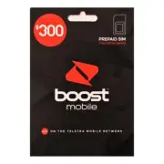Boost Mobile $300 Prepaid SIM Starter Kit 290GB Data 12 Month Plan