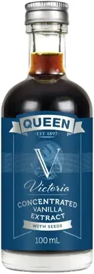 Queen Victoria Concentrated Vanilla Extract with Seeds 100 Ml