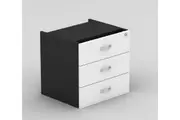 GP OMsystem Commercial Office Fix Desk Pedestal with 3 Drawers