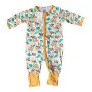 Lion King Simba Long Sleeve Sleeper Bodysuit Infant Pajamas - NWT - 12-18 months