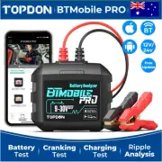 Topdon BTMobile PRO 12V Battery 12V Cranking Charging Tester Phones X431 V
