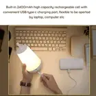 D C5V 3W 60LEDs Touching Control Bedside Lamp Night Light Stepless Dimmable B