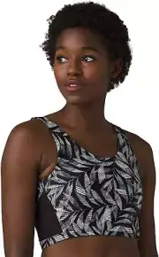prAna 277856 Christie Top Black Springtime SM (Women's 4-6)