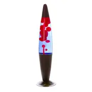 MDI Peace Motion Lamp Lava Magma Bedroom Night Light 10x41cm Black/Red/Blue