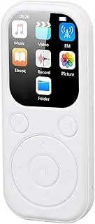 MP3 Player with Bt, 2.01in Screen Portable Music Player HiFi Speaker Voice Recorder for Exercising, Running, Jogging, Traveling and Hiking (Without Small Memory Card)