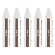 Wood Filler Stick, 5 Pcs Wax Sticks Wood Touch Up Markers, White