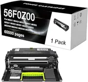 Remanufactured 56F0Z00 Imaging Drum Unit Replacement for Lexmark 56F0ZA0 56F0Z0E Toner Cartridge Compatible for Lexmark MS321 MS421 MS521 MS621 MS622,Black-60000 Pages