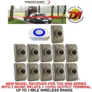 DAKOTA ALERT DCMA-4K PLUS WIRELESS ALARM + RELAYS + 12V OUTPUT - 11 SENSORS
