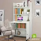 Office Computer Desk Study Table Workstation Bookshelf Storage Shelf Bookcase
