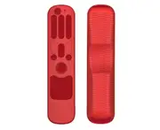 Remote Control Protective Case Soft Prevent Slip Full Wrap Silicone TV Remote Cover for LG AN MR21GC MR21N MR21GA Red