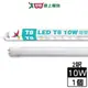 ADATA威剛 10W LED T8 2呎全塑燈管(白光/自然光/黃光) 省電 燈 燈管 燈具【愛買】