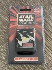 Applause-Star Wars Episode 1 Collectible Pin-Naboo Starfighter Vintage New