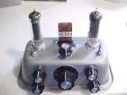 DUAL 12C5 REGEN RADIO/CW QRP HAM RADIO TRANSMITTER/RECEIVER