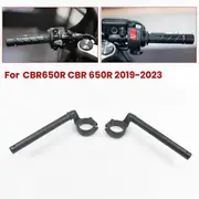 Honda CBR650R 2019-2023 Right Black Handlebar Clip-On Fork Tube, High-Strength Steel Replacement