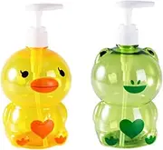 Kids Soap Dispenser - Cartoon Soap Pump Dispenser Bottle with Pump - Soap Dispenser Refill Bottle for Kitchen, Bathroom, Restroom, Toilet, Washing Room