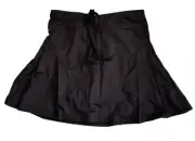 Topcloset Women's Black Tennis Skirt Size XS Drawstring Waist Skort, NEW