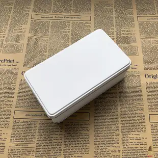 【可客製化】【馬口鐵盒】北歐白色馬口鐵盒磨砂鐵曲奇烘焙包裝用品收納盒 長方形 可訂製LOGO