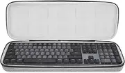 Logitech MX Mechanical Keyboard Eva Hard Case - Fits 17.3'L x 5.2W'', Grey