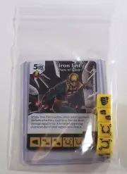 Marvel Dice Masters Civil War * IRON FIST * RARE Uncommon Set CUR + 4 dice
